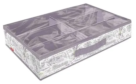 Кофр VALIANT LV-S6 Lavande для хранения обуви 6 секций 60*40*12см