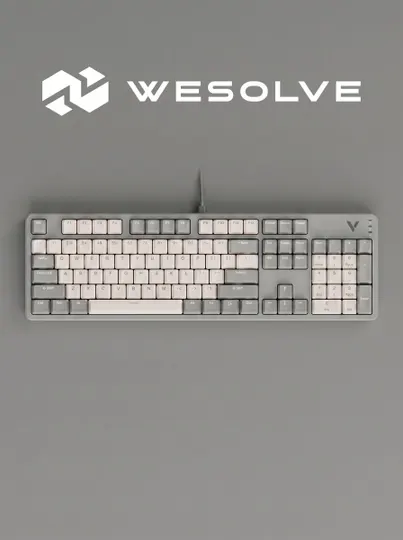 Проводная игровая клавиатура Rapoo V500PRO White Cerulean