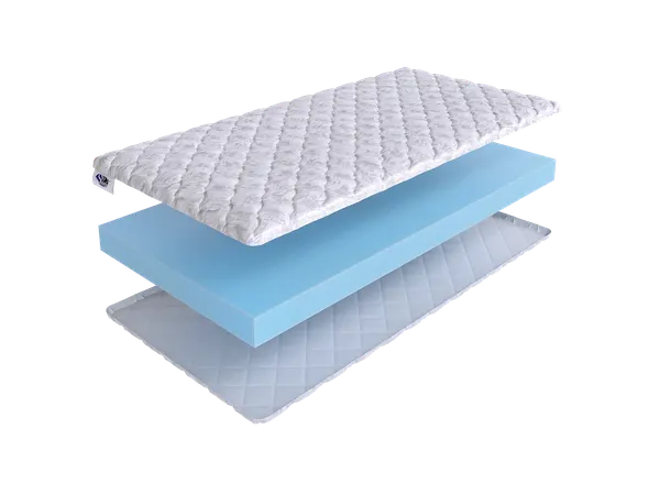 Топпер матрас 160x230 на диван или кровать ортопедический на резинках SkySleep Topper 10