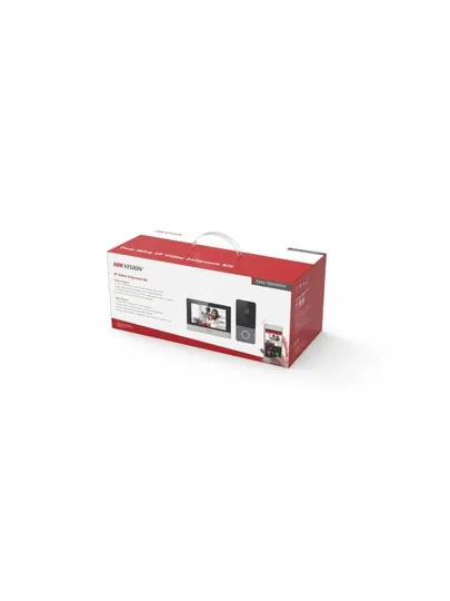IP комплект видеодомофона Hikvision DS-KIS603-P(C) - Безопасность дома