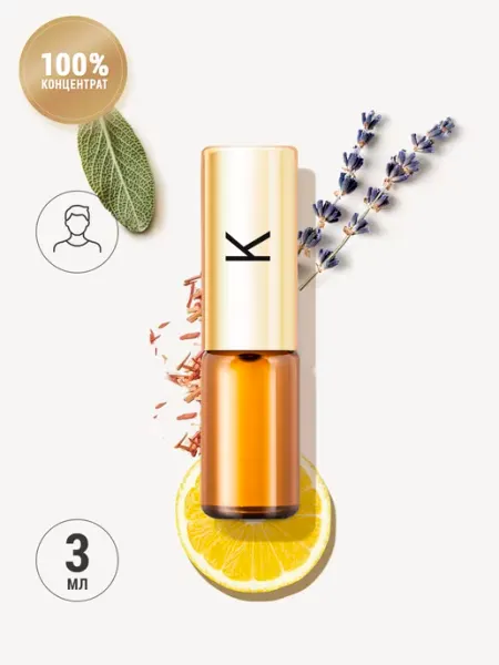 Духи масляные фужерные K c цитрусами LA PARFUM GALLERIA