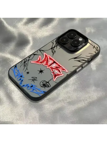 Чехол на IPHONE 15 чёрный арт