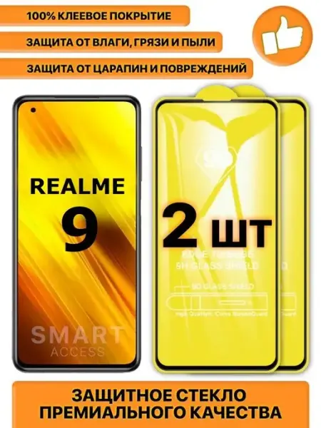 Защитное стекло для Realme 9 Smart Access