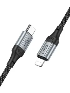 Провод для айфона (IPhone) 1 метр, 27W / Шнур для быстрой зарядки Type-c Lightning / Кабель для айфона 11, 12, 13, 14