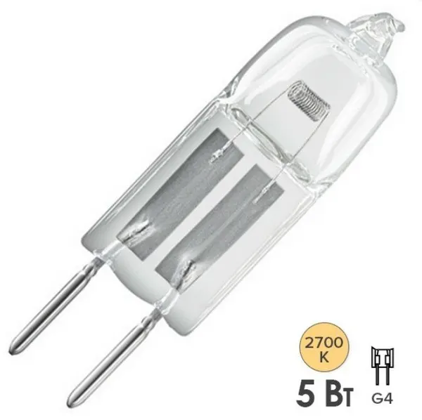 Лампа галогенная Osram 64405S HALOSTAR STARLITE 5W 12V G4 4058075094154