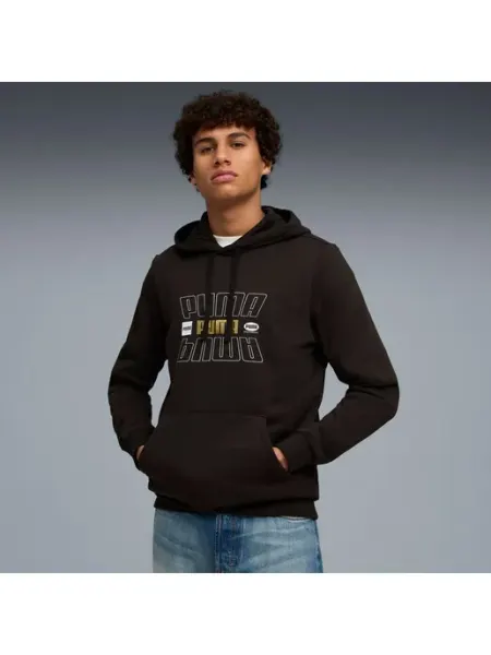 Худи ESS LOGO LAB Holiday Hoodie FL puma