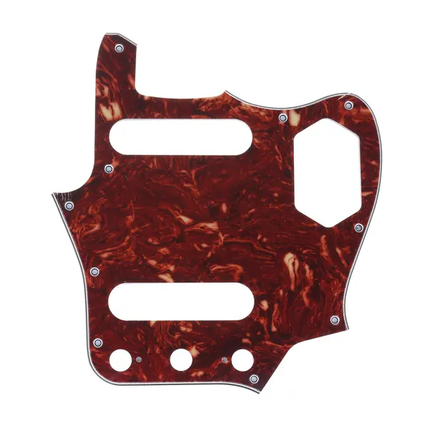 Пластиковая панель, трехслойная, Fender Jaguar Japan, Musiclily MX1402BT, винтажный черепаховый