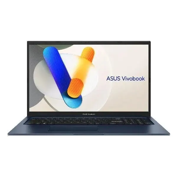15.6" Ноутбук ASUS VivoBook X1504VA , Intel Core 5 120U(10 Ядер), RAM 16 ГБ DDR5 , SSD 2 ТБ, Windows 11 Pro + Office 2021, Темно-синий, Русская раскладка