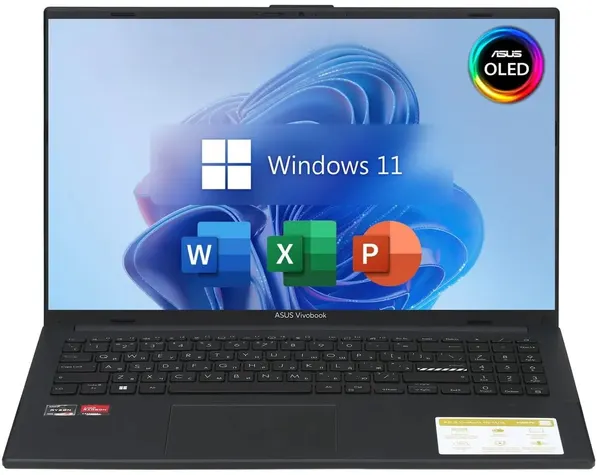 15.6" Ноутбук ASUS VivoBook 15X, OLED, Intel Core i5-13420H, 16GB RAM, 512 GB SSD, Windows 11 Pro + Office 2021, Русская раскладка