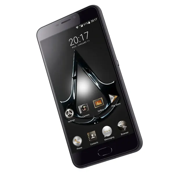 Смартфон Ulefone Gemini 3, Android 6, 13+5МП, 3ГБ/32ГБ, 5,5", 3250мАч, серый
