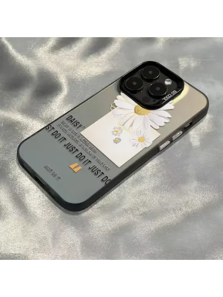 Чехол на IPHONE 15 чёрный даисй жуст из