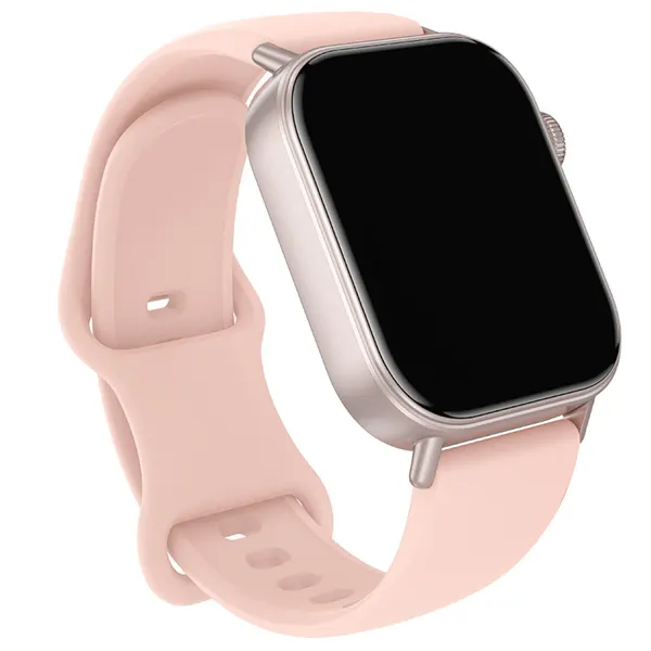 Умные часы Y32 спортивные Smart watch Hoco с поддержкой звонков, розовые