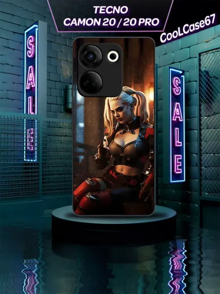 Чехол на телефон Tecno camon 20 харли CooLCase67