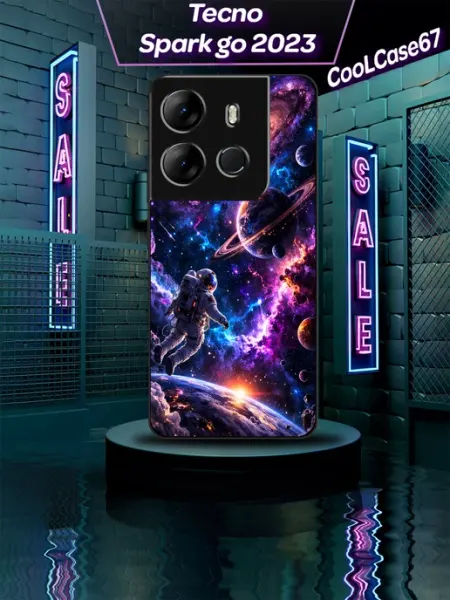 Чехол на телефон Tecno sparkgo 2023 Вселенная CooLCase67