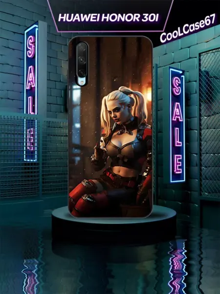 Чехол на телефон Honor 30i харли CooLCase67