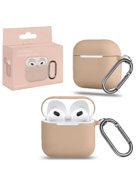 Чехол AirPods 4 силиконовый кейс для наушников Apple