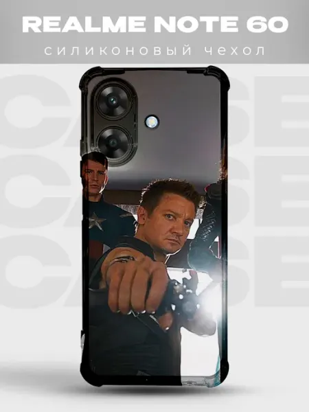 Чехол на Realme Note 60 60X Мстители дум комикс марвел aveng PRINTberries