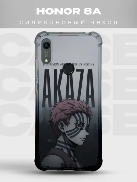 Чехол на Honor 8A Аказа Клинок рассекающий демонов PRINTberries