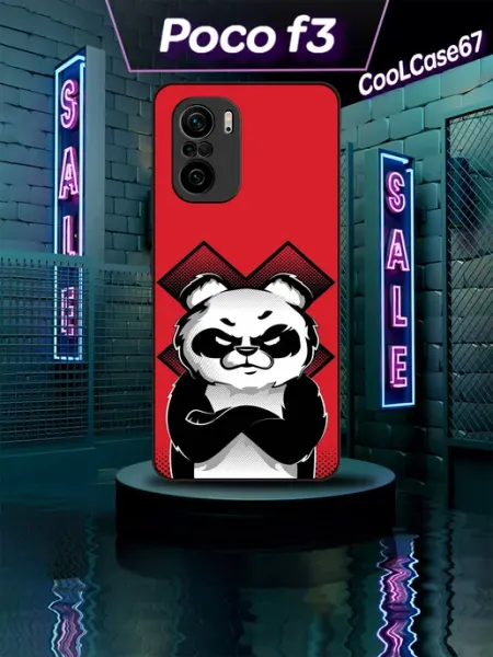Чехол на телефон Poco f3 совместный CooLCase67