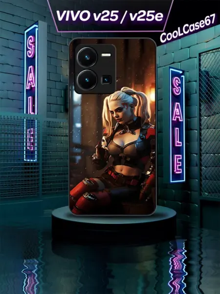 Чехол на телефон Vivo v25e харли CooLCase67