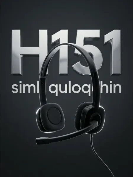Проводная гарнитура H151 LOGITECH