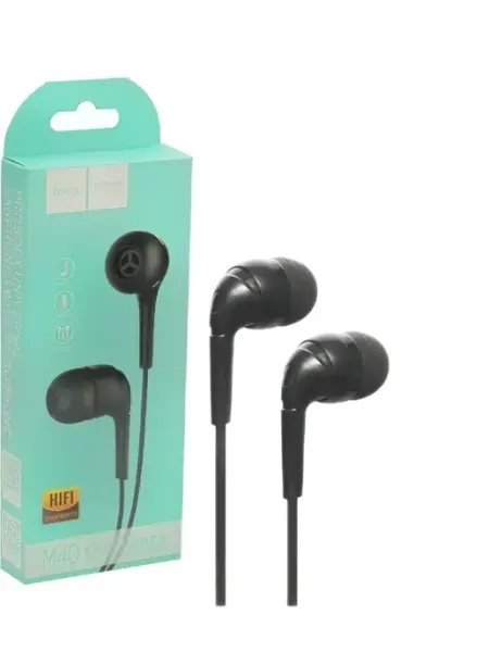 Наушники проводные с микрофоном M40 Prosody Black HOCO