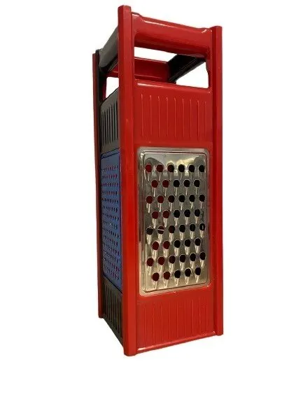 Овощерезка GRATER 5 в 1 / Мультислайсер для овощей и фруктов / Измельчитель с контейнером, красный