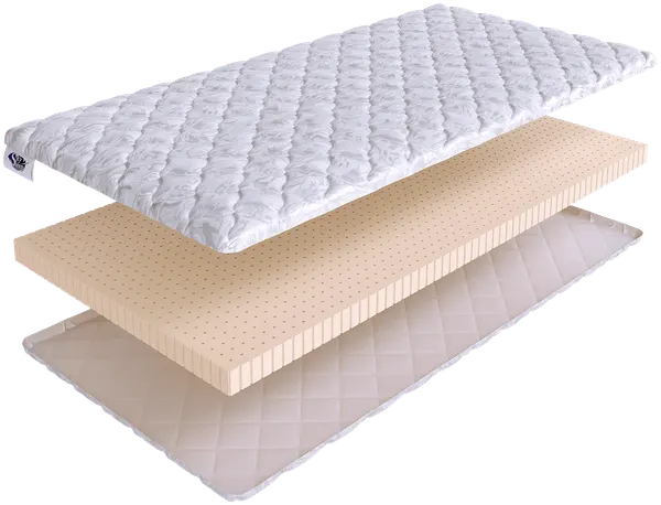 Топпер матрас 60x200 на диван ортопедический на резинках SkySleep Latex6
