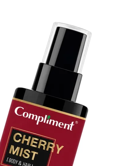 COMPLIMENT Спрей-мист для тела/волос парфюм Cherry, 110 мл