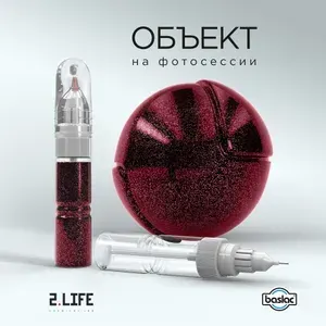 Набор - подкраска для KIA PICANTO "CHERRY PINK", код цвета: K1P, штрих-корректор от сколов и царапин, 20мл