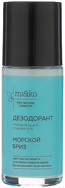 MI&KO дезодорант Морской бриз, ролик, 50 мл