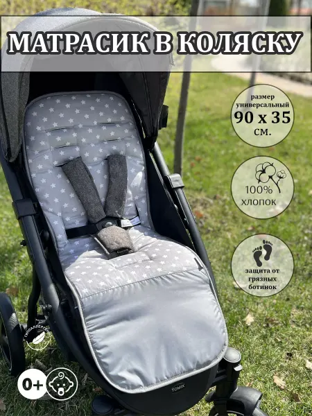 CherryMom Матрасик в коляску прогулочную