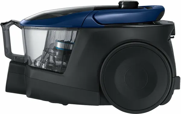 Пылесос SAMSUNG VC18M3120VB/EV с контейнером "циклон", 1800 Вт, мощность всасывания 380 Вт, синий