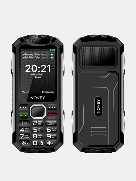 Мобильный телефон Novey T250 Tank 2-SIM карты,1-SD Card Серый