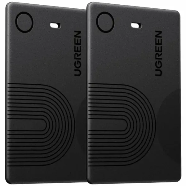 Трекер Ugreen Finder Slim 2 Plastic CM920 для Apple 2шт. чёрный (75120A)