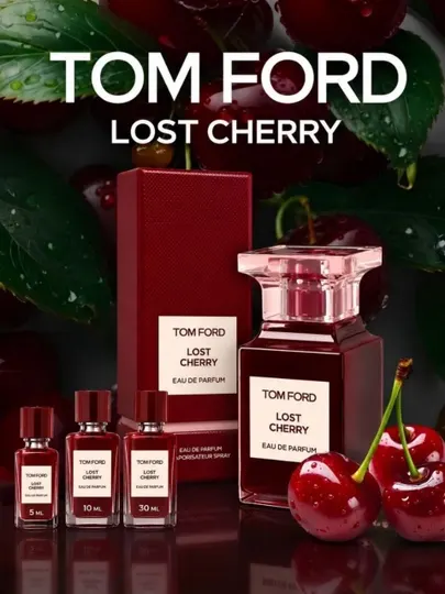 Женские духи Tom Fort Lost Chery со сладким ароматом вишни