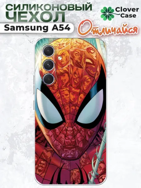 Чехол на Samsung A54 Spider-Man CloverCase