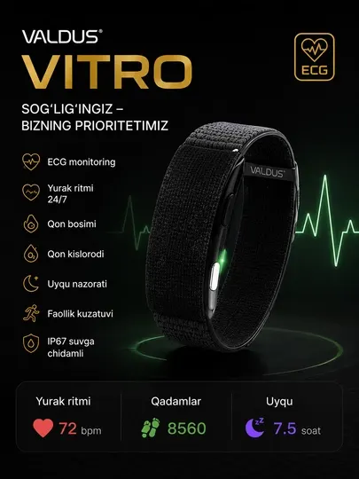 Valdus Vitro фитнес-браслет - Фитнес браслеты