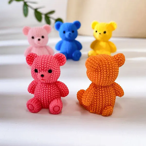 Мини фигурки Медвежата 2,7см (5шт)