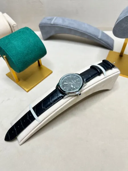 Мужские наручные часы Patek PH, классические, кварцевый механизм, в подарочной коробке - Мужские часы и ремешки