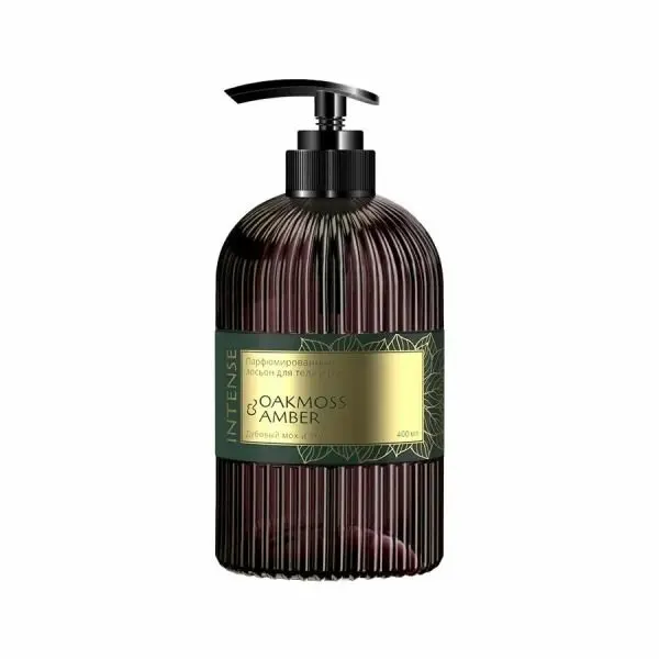 Лосьон д/рук и тела парфюм. Intense Дубовый мох и амбра 400 мл. с дозатор. Clean&Green CG8544