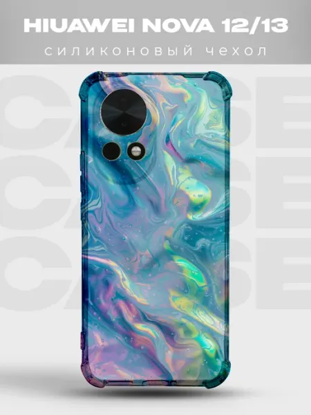 Чехол на Huawei Nova 13 с принтом Голография PRINTberries