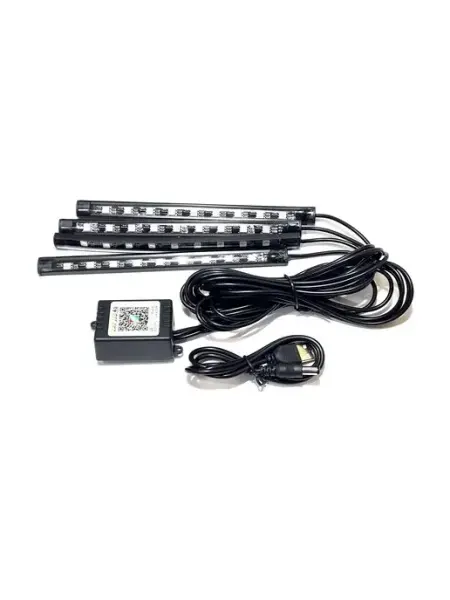 Подсветка салона Led 9 SMD 12В USB приложение для смартфона
