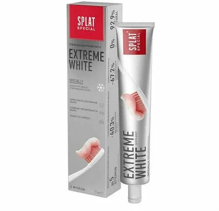 SPLAT SPECIAL зубная паста EXTREME WHITE 75МЛ