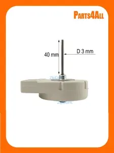 Мотор вентилятора для холодильника Samsung DA31-00146E 12V, 3.21W, 2620 rpm MTF721RF (шток -3 мм, L-40 мм)