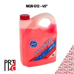 Антифриз готовый NGN красный G12 / Карбоксилатный -45 / 8кг
