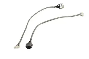 Разъем питания PJ106 для ноутбука HP Pavilion DV7-1000, DV7T-1000 Series. 7.4x5.0 mm с иглой. С кабелем 24 см. p/n: DC301003H00 Rev.1.0, DC301004S00.