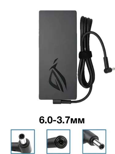 Зарядное устройство для ноутбука Asus, ROG STRIX G15 G513RM, 20V - 12A, (Штекер: 6.0x3.7мм c иглой) 240 Вт Slim