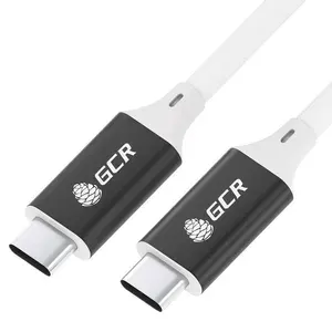 Кабель Type C 1 метр USB 3.1 USB 3.2 Gen1 GCR кабель тайпси тайпси быстрая зарядка для ноутбука планшета смартфона до 100W/20V/5A 5 Гбит/с