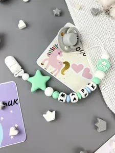 Именной держатель для соски прорезыватель МАРК